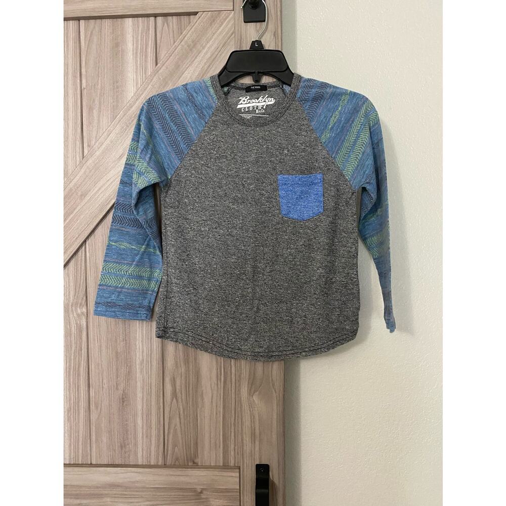 Brooklyn cloth boys small long sleeve tee